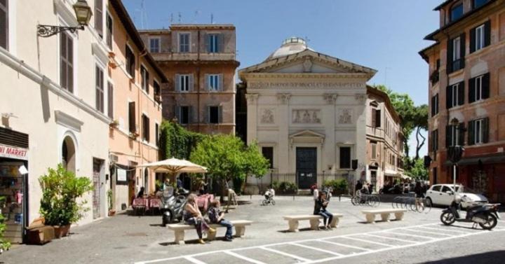 Central Apartment In Trastevere Rome Luaran gambar
